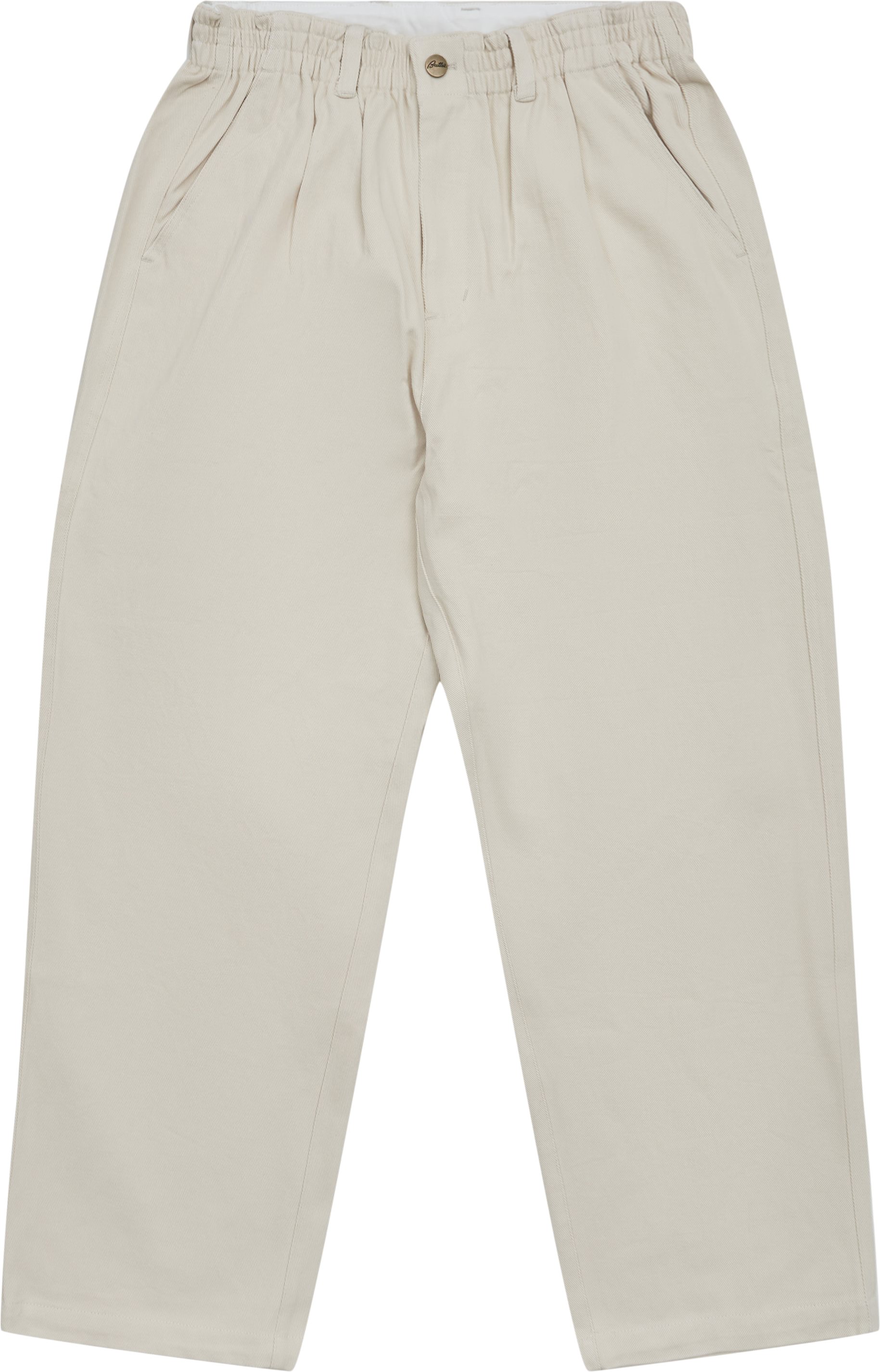 Trousers - Loose fit - White